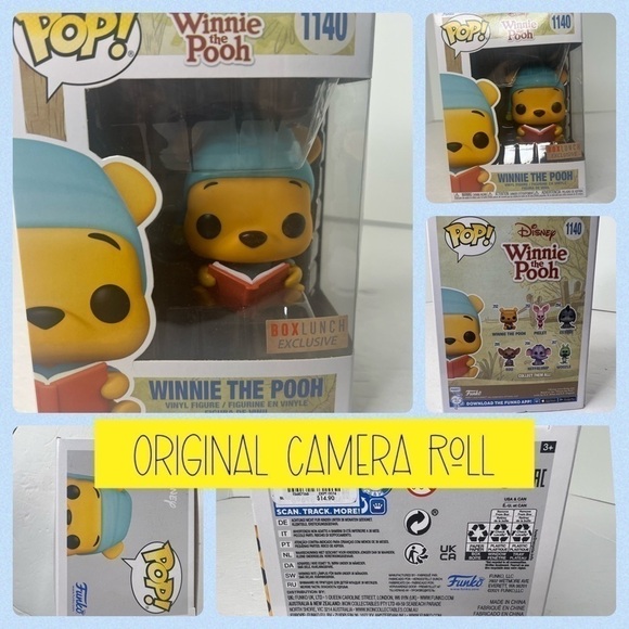 FUNKO Pop! Disney Winnie the Pooh #1140 Bedtime Pooh Bear Box Lunch Exclusive. - Picture 9 of 9